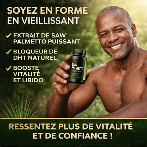 HAVASU™ Capsules de Palmier Nain Pour la Santé de la Prostate et L'amélioration du Fonctionnement des Voies Urinaires - 100 Capsules