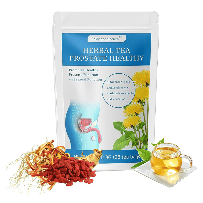 TEAHERB™  Thé Pour Nettoyer la Prostate et les Voies Urinaires - 28 Sachets de Thé
