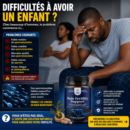 BIOCARE™  Capsules Pour la Conception et la Fertilité Masculine - Augmentation du Volume de Sperme - 270 Capsules