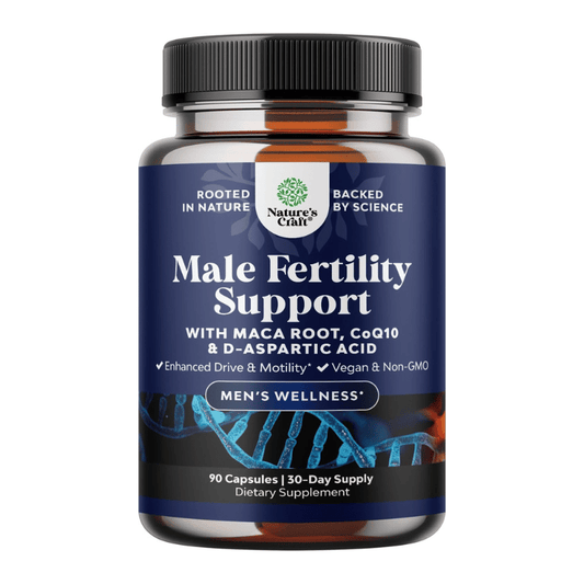 NATURES™  Capsules Pour la Conception et la Fertilité Masculine - Augmentation du Volume de Sperme - 90 Capsules
