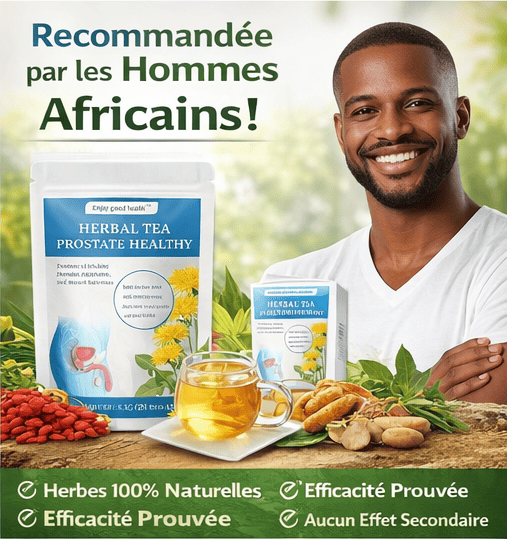 TEAHERB™  Thé Pour Nettoyer la Prostate et les Voies Urinaires - 28 Sachets de Thé