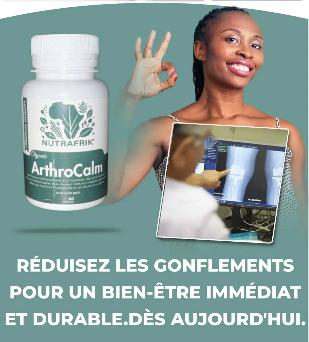 ArthroCalm™ Capsules pour l'inflammation et les Douleurs Articulaires - (60 Capsules)