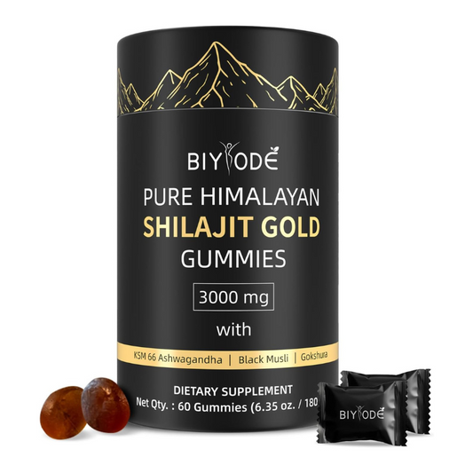 BIYODE™ Gummies (Bonbons Gélifiés) de Shilajit Pure de l'Himalaya